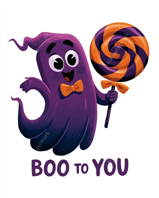 Whimsical Halloween Character Cliparts