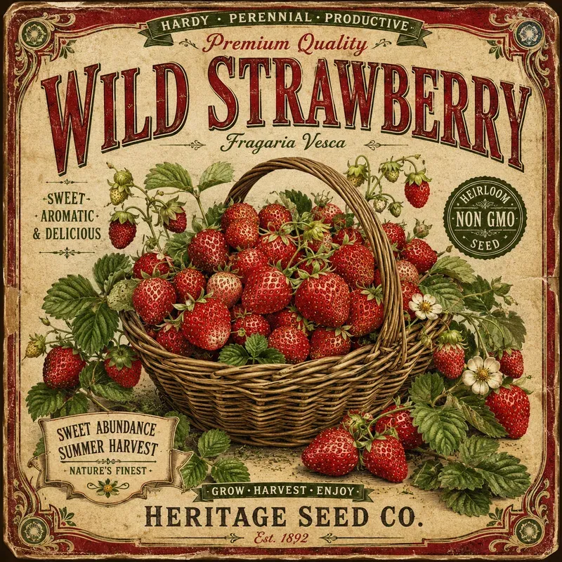 Vintage Seed Packet Poster Designs