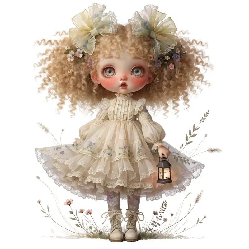 Whimsical Cottagecore Doll Collections