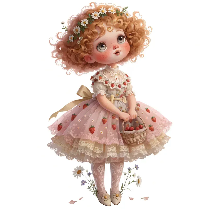 Whimsical Cottagecore Doll Collections