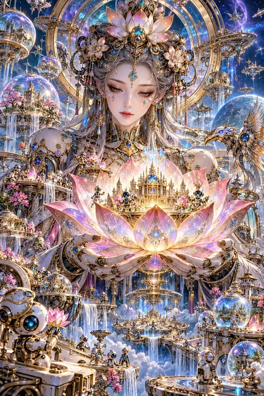 Cosmic Biomechanical Dreamworlds