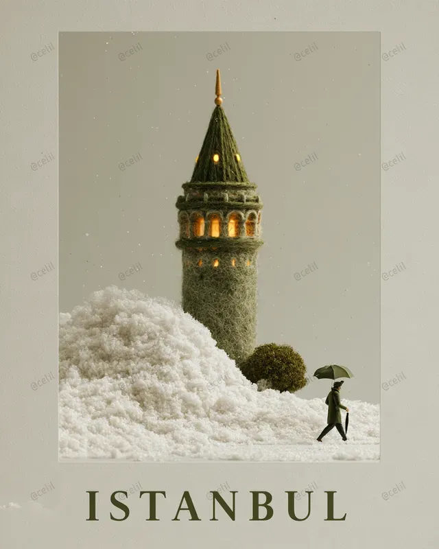 Felt Diorama City Poster Pod Packs