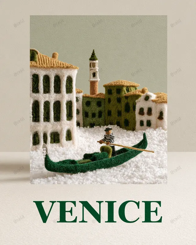 Felt Diorama City Poster Pod Packs