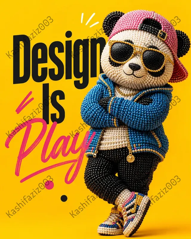 Beaded Mascot Ad Creators