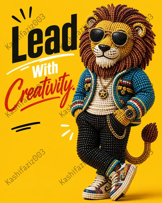 Beaded Mascot Ad Creators
