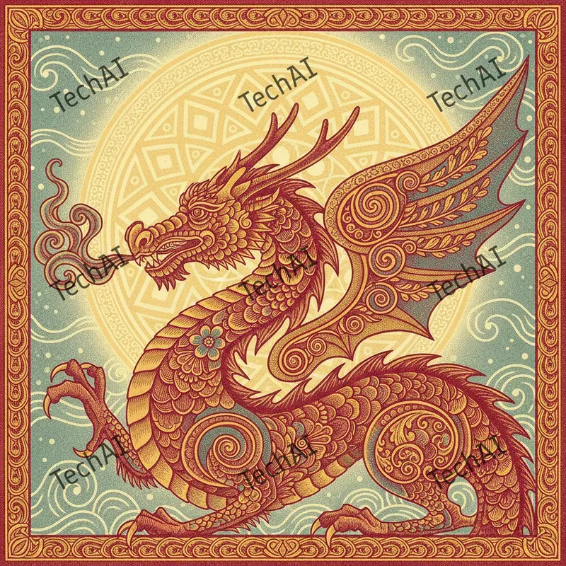 Ancient Echoes Woodblock Wisdom
