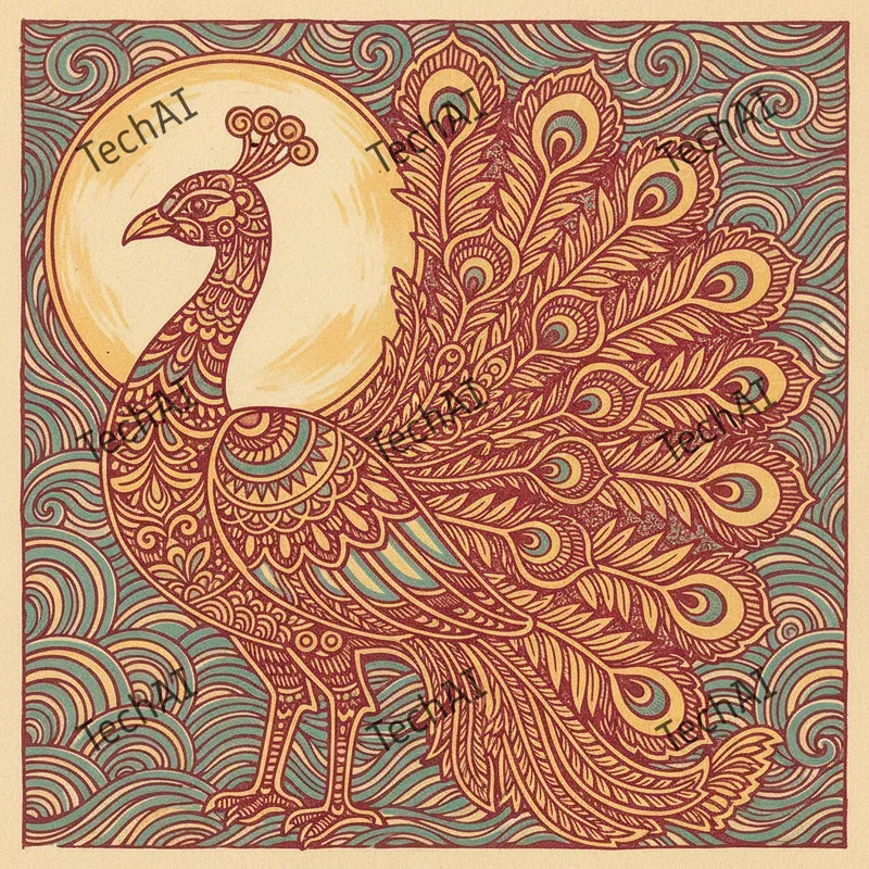 Ancient Echoes Woodblock Wisdom