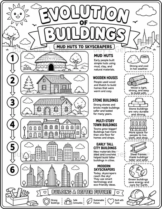 Coloring Book Evolution Learning