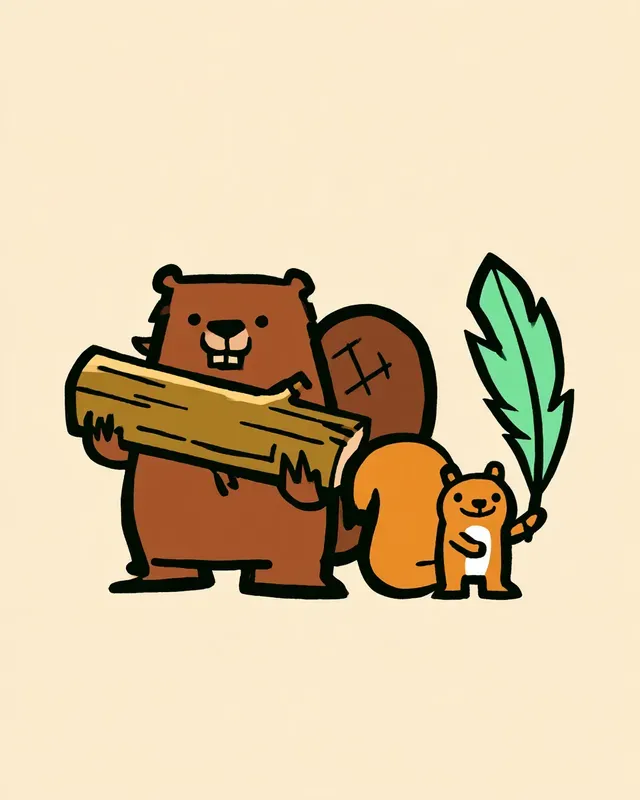 Bold Cartoon Opposites Cards