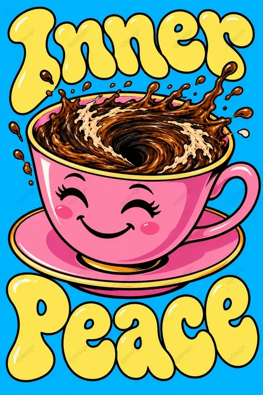 Existential Pop Art Cartoons