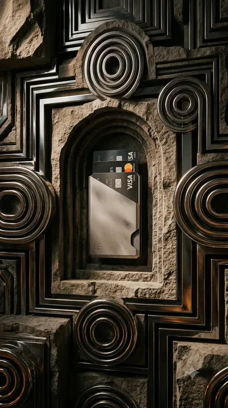 Sandstone Layer Mirror Chrome Stages