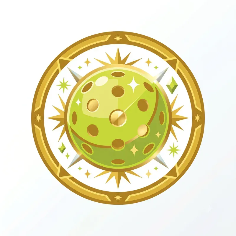Modern Championship Athletic Ball Emblems