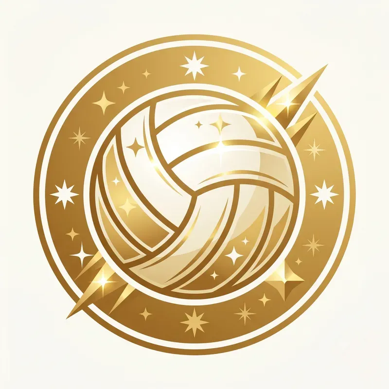 Modern Championship Athletic Ball Emblems