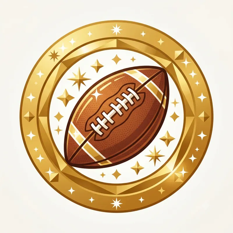 Modern Championship Athletic Ball Emblems