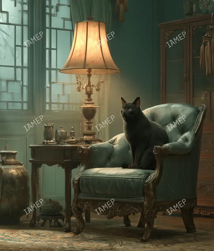 Cozy Cinematic Pet Interiors