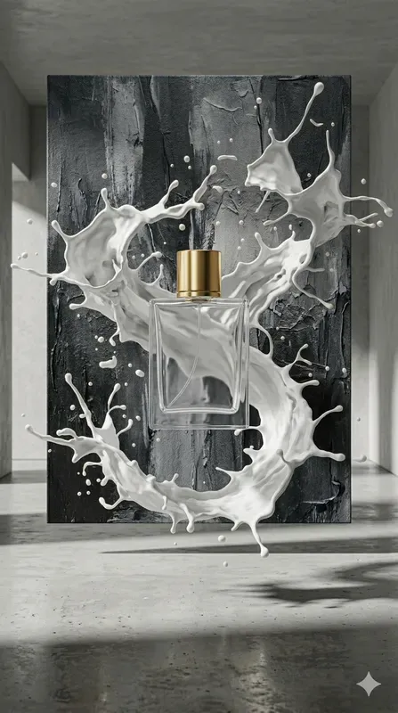 Floating Canvas Splatter Art
