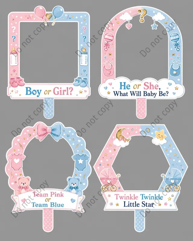 Photo Booth Frame Sign Designs