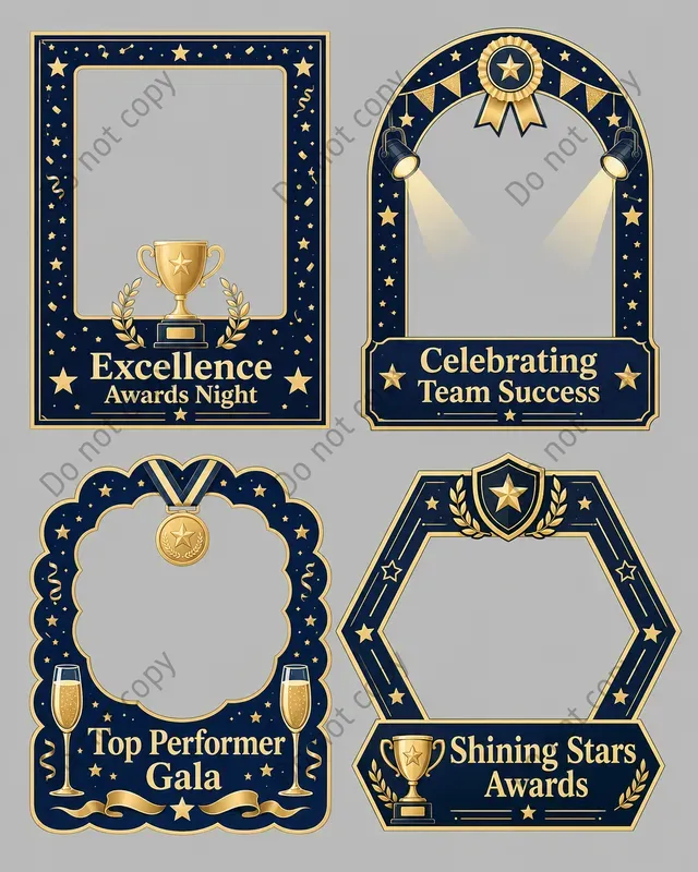 Photo Booth Frame Sign Designs