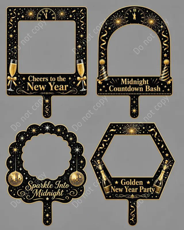 Photo Booth Frame Sign Designs