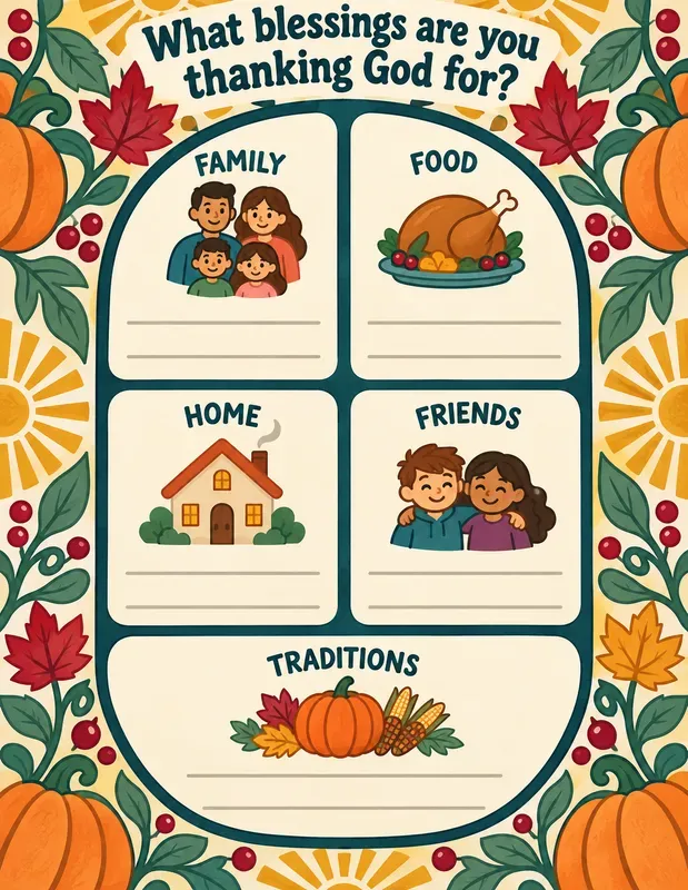 Kids Thanksgiving Windows