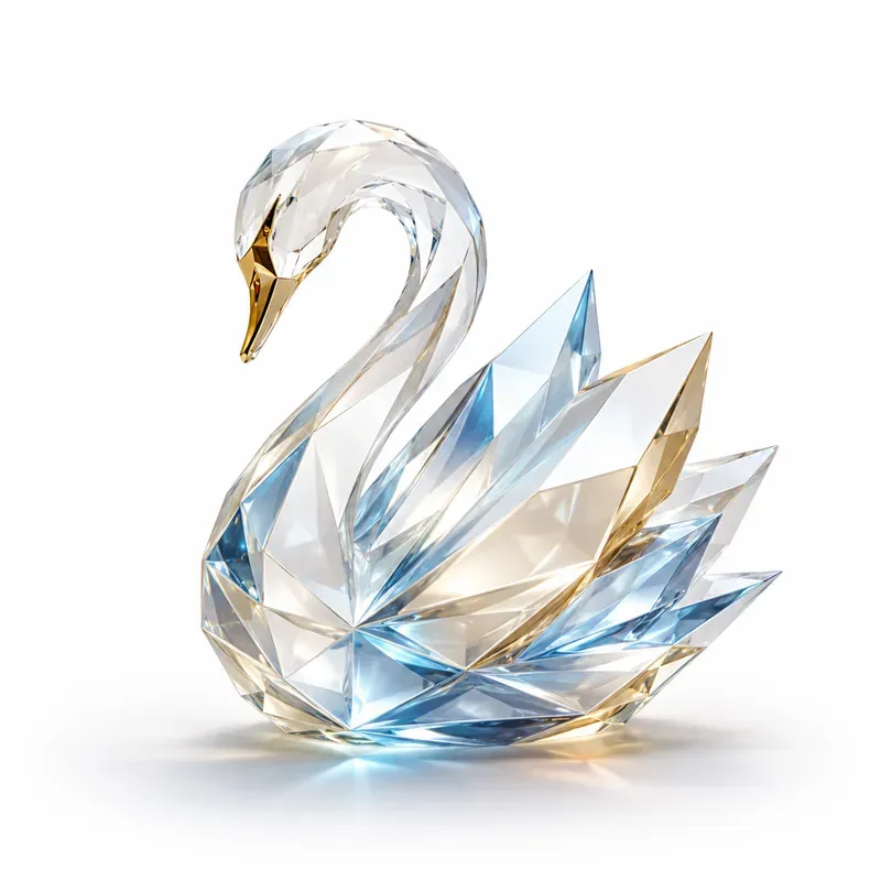 Luxury 3d Crystal Glass Logo Designs