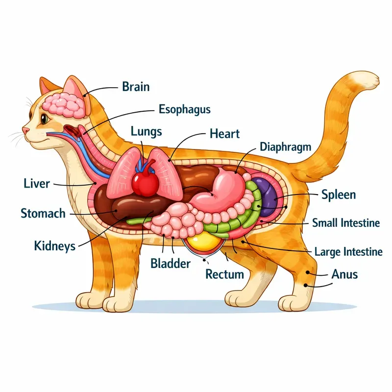 Animal Anatomy Educational Diagrams