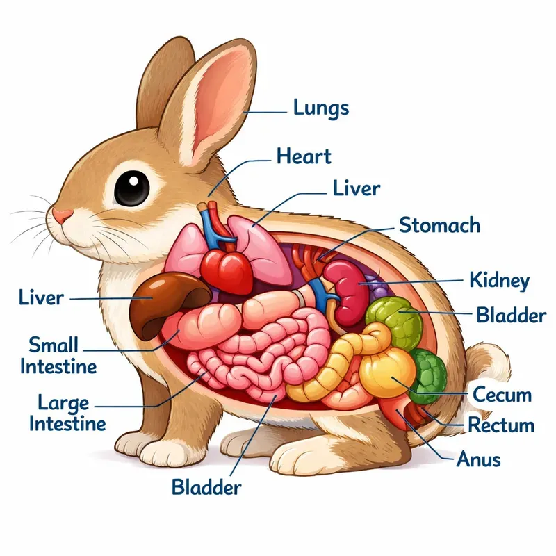 Animal Anatomy Educational Diagrams