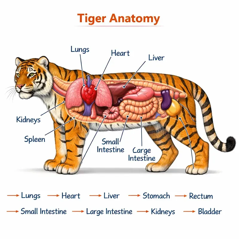 Animal Anatomy Educational Diagrams