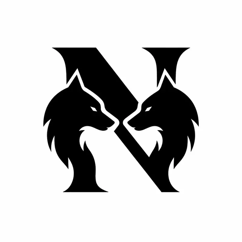 Minimalist Animal Monogram Logos
