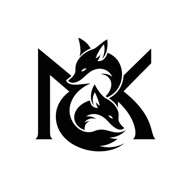 Minimalist Animal Monogram Logos