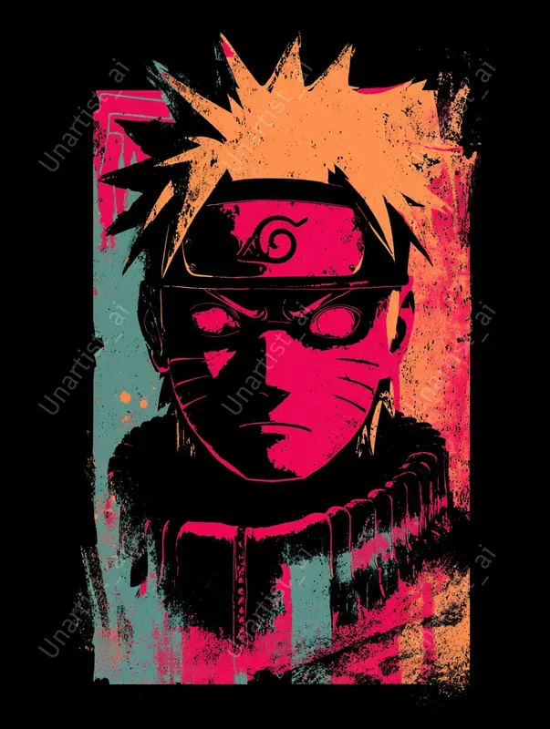 Tshirt Synthwave Character Designs