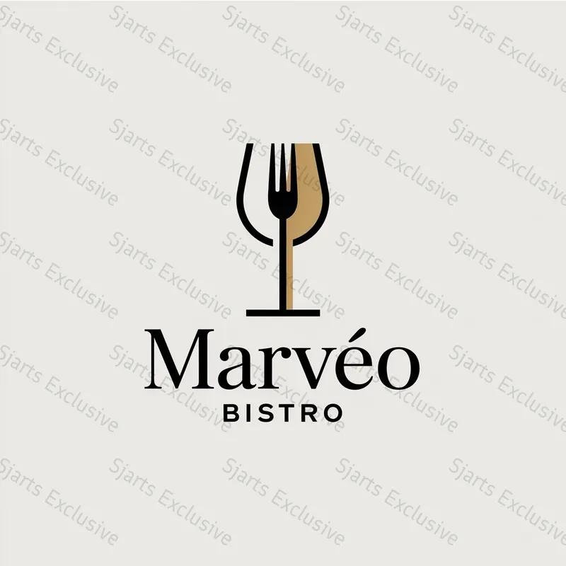 High End Cafe Restaurant Logos