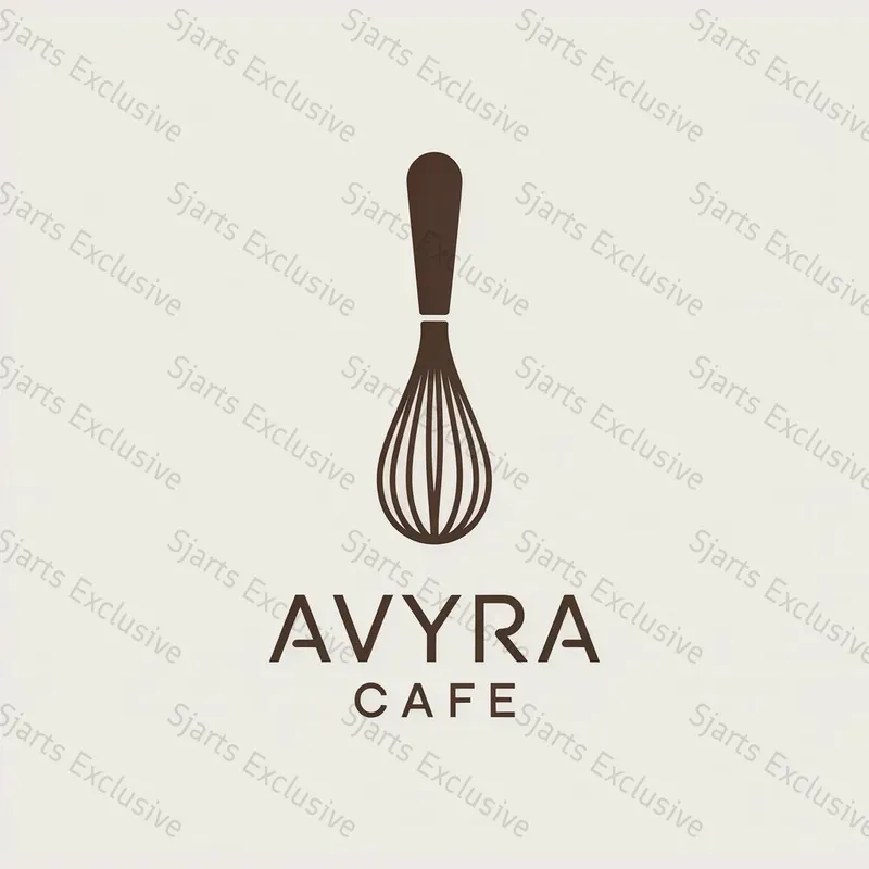 High End Cafe Restaurant Logos