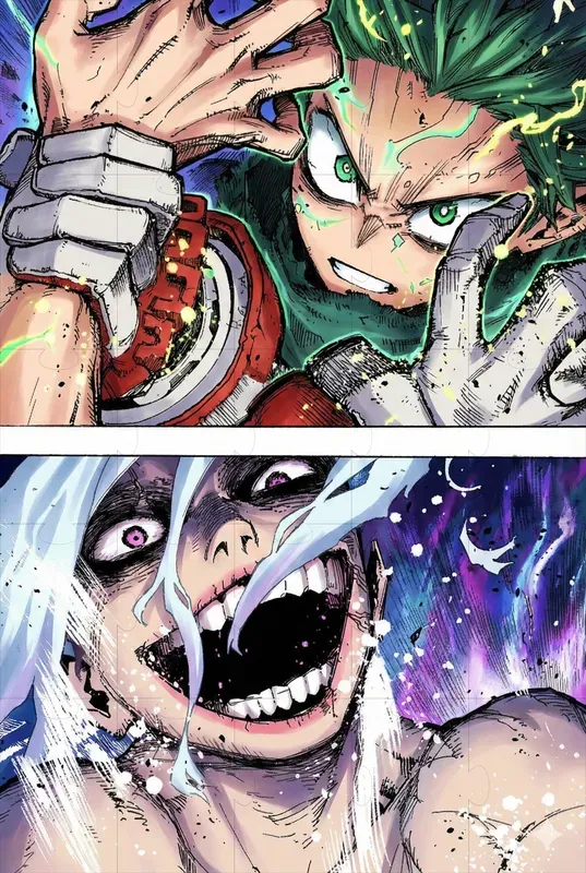 Manga Pages Digital Colorization