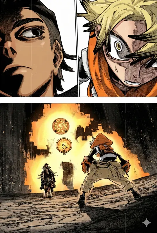 Manga Pages Digital Colorization