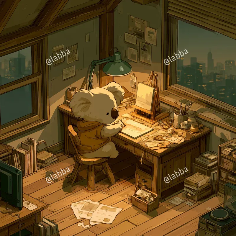 Lofi Chill Animation Ready Art