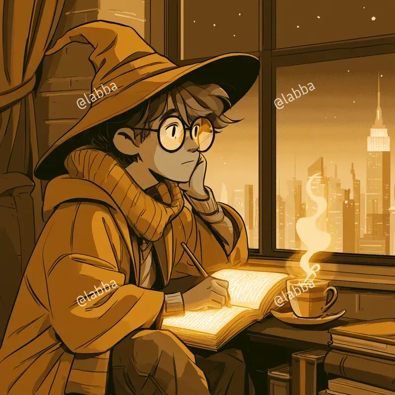 Lofi Chill Animation Ready Art
