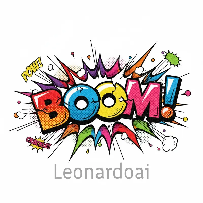 Pop Art Name Explosions