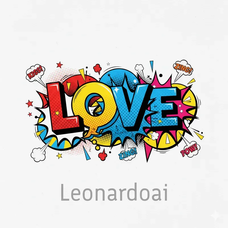 Pop Art Name Explosions