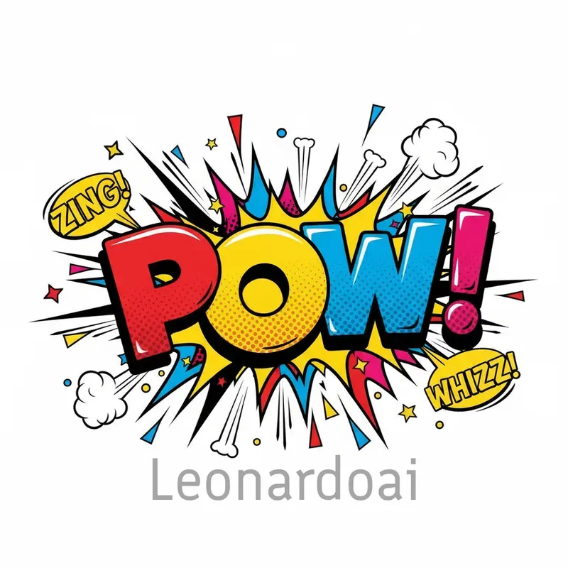 Pop Art Name Explosions