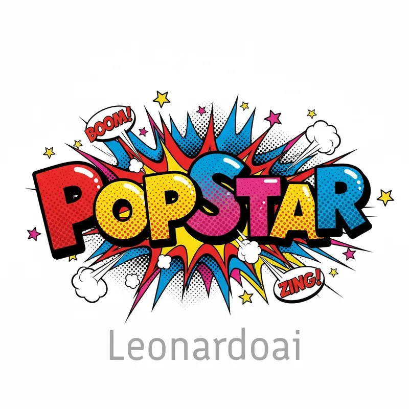 Pop Art Name Explosions