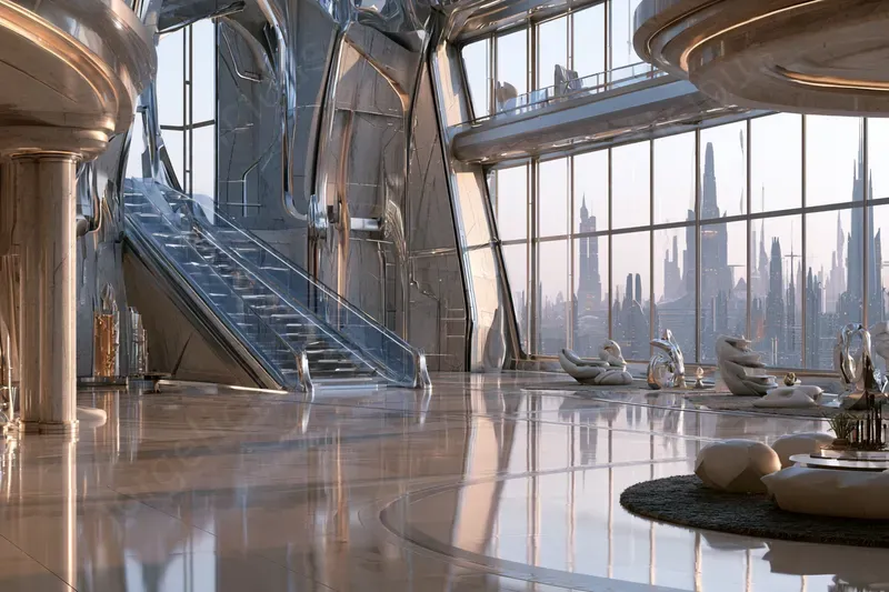 Star Wars Coruscant Elite Interiors