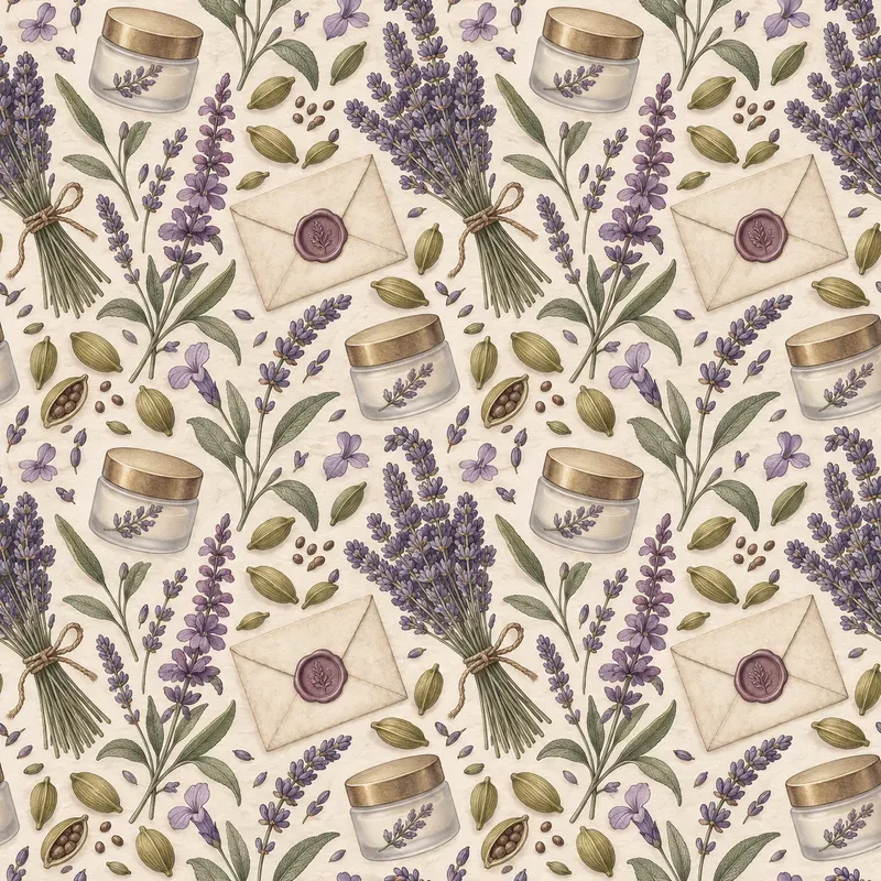 Artisan Apothecary Gouache Pattern Tiles