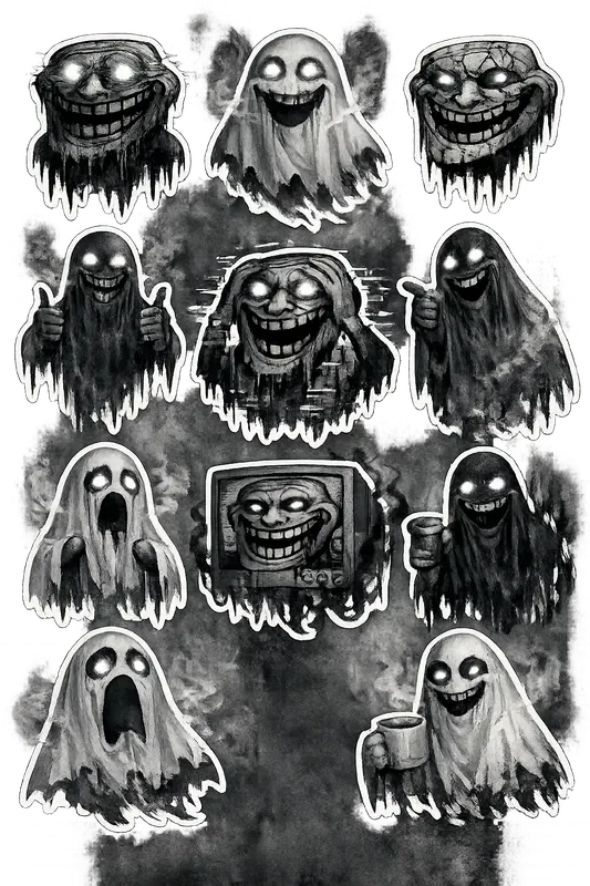 Trolling Faces Stickers