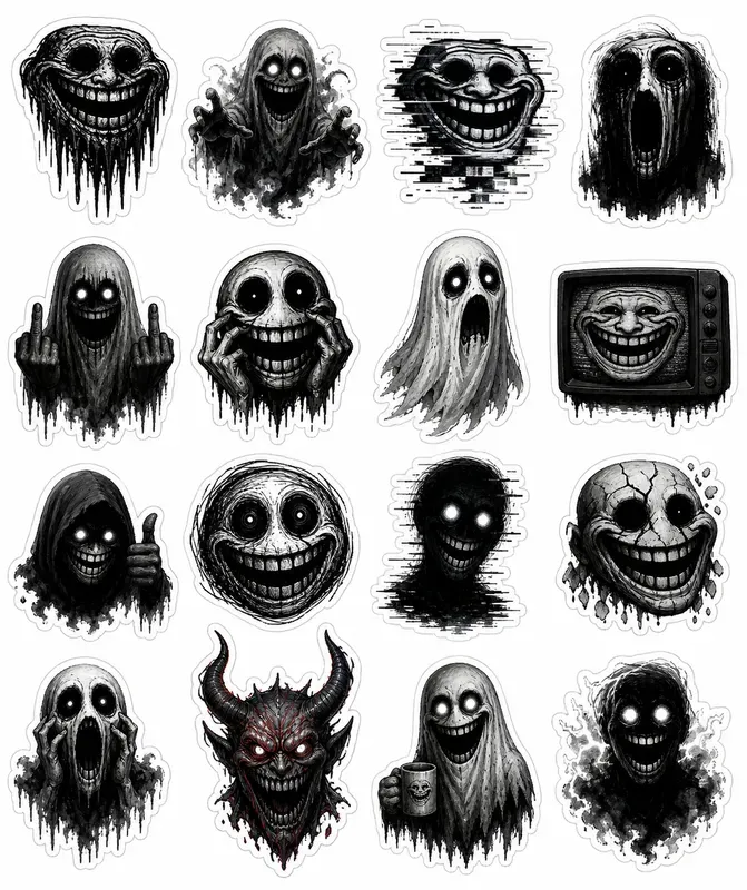 Trolling Faces Stickers