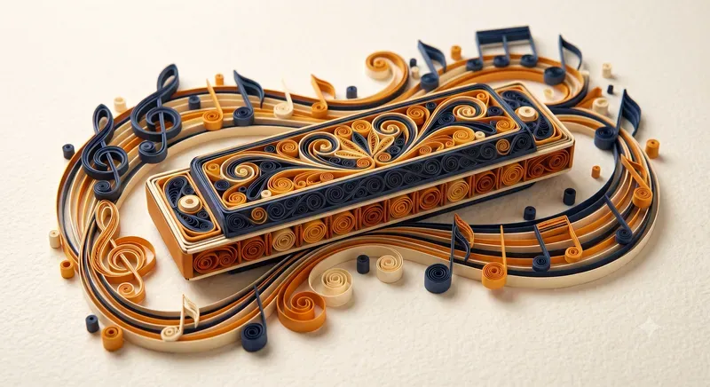 3D Paper Quilling Art
