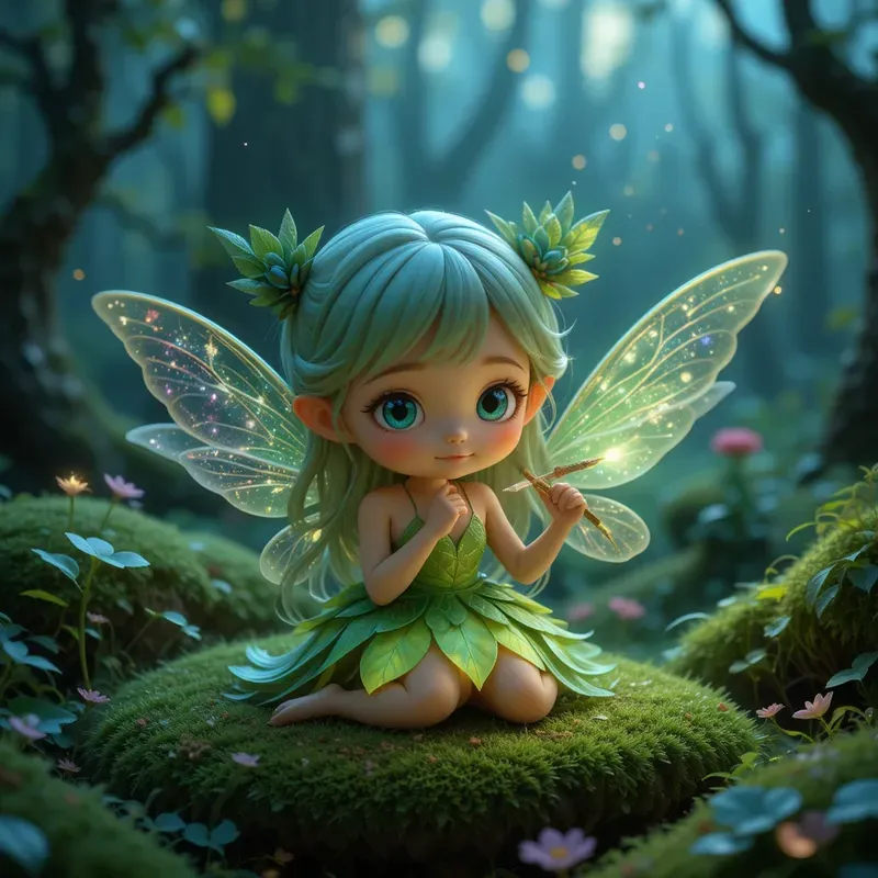 Fairy Chibi Drawing Moments