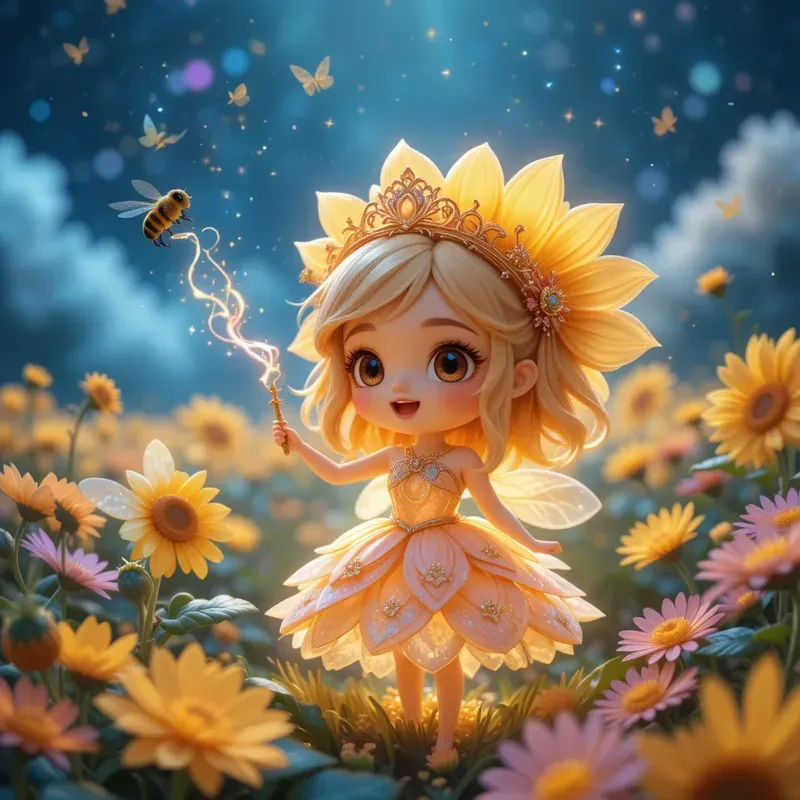 Fairy Chibi Drawing Moments