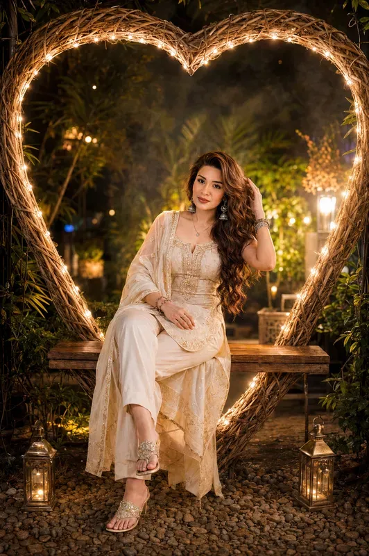 Romantic Heart Frame Portraits