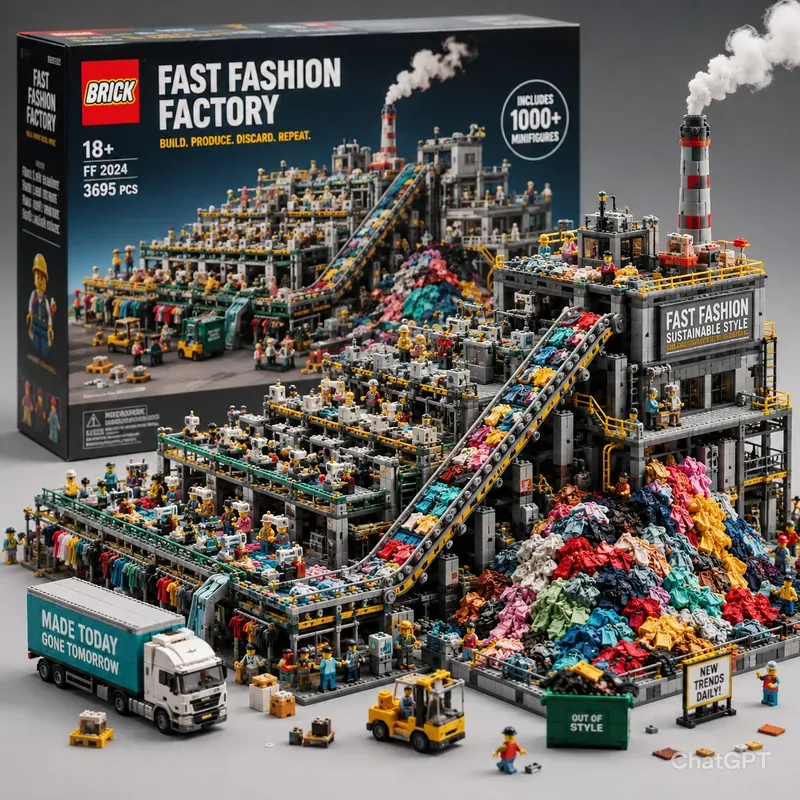 Satirical Brick Industry Dioramas